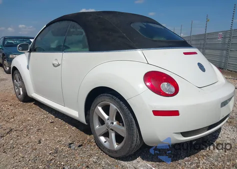 2007 Volkswagen New Beetle Triple White из США, поврежденный, VIN 3VWFF31Y77M421510